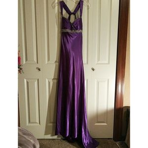 WORN ONCE! Purple Formal